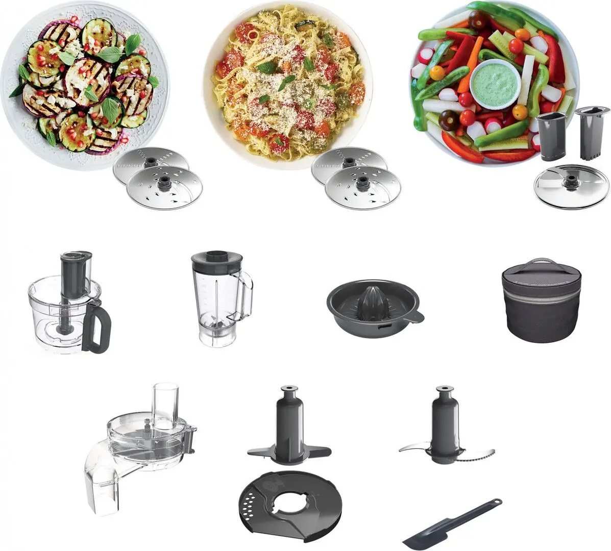 Кухонный комбайн Kenwood MultiPro Express FDP65.820SI (Silver) - 5