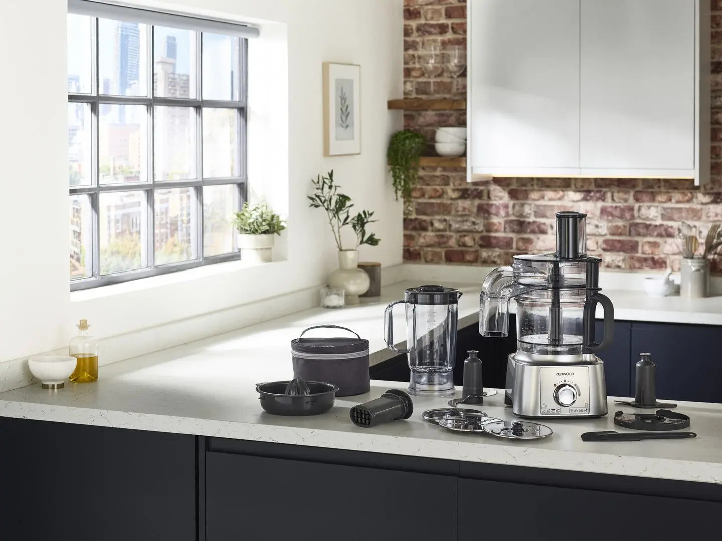Кухонный комбайн Kenwood MultiPro Express FDP65.820SI (Silver) - 10
