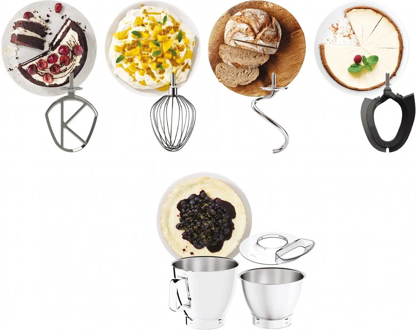 Mixer Kenwood Titanium Chef Baker XL KVL 85.004 SI (Silver)