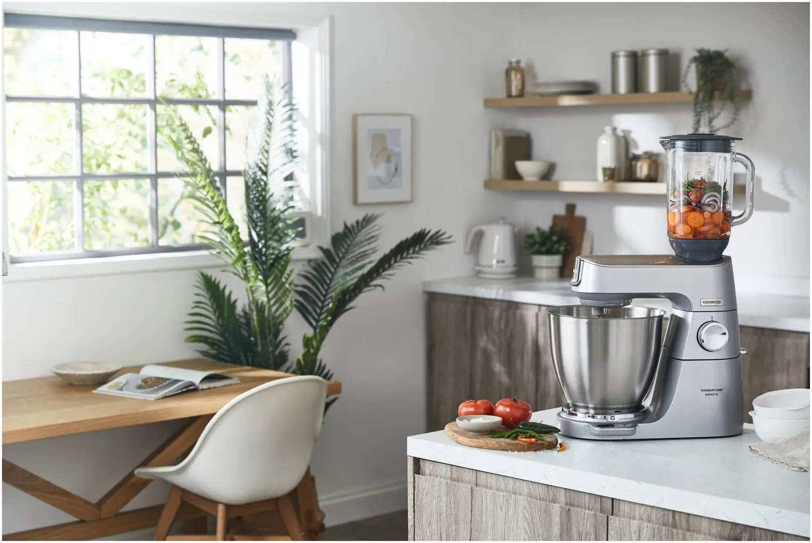 Mixer Kenwood Titanium Chef Baker XL KVL65.001WH (White)