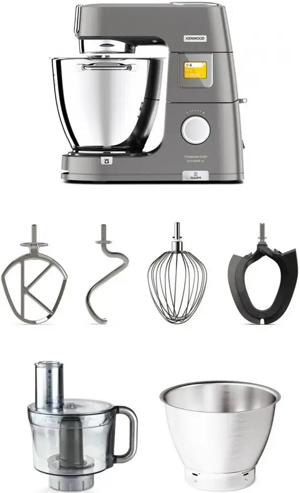 Robot de bucatarie Kenwood Titanium Chef Patissier XL KWL90.244SI (Silver)