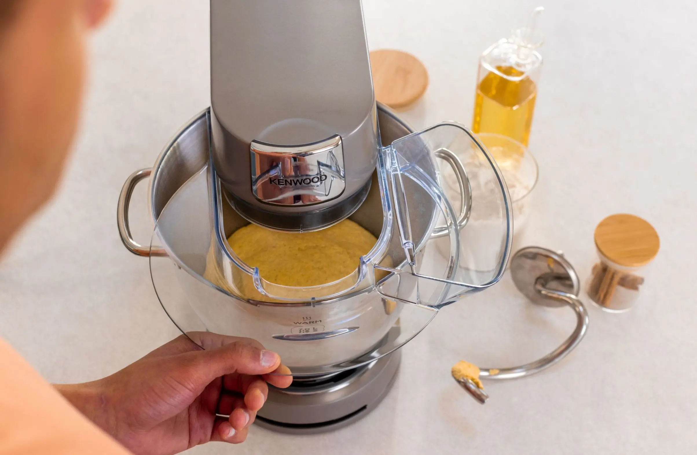 Robot de bucatarie Kenwood Titanium Chef Patissier XL KWL90.594SI (Silver)