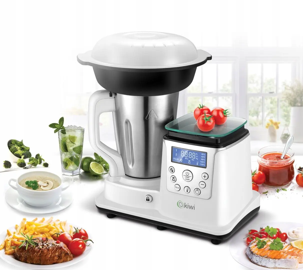 Robot de bucatarie Scarlett Kiwi KMC6940 (White)