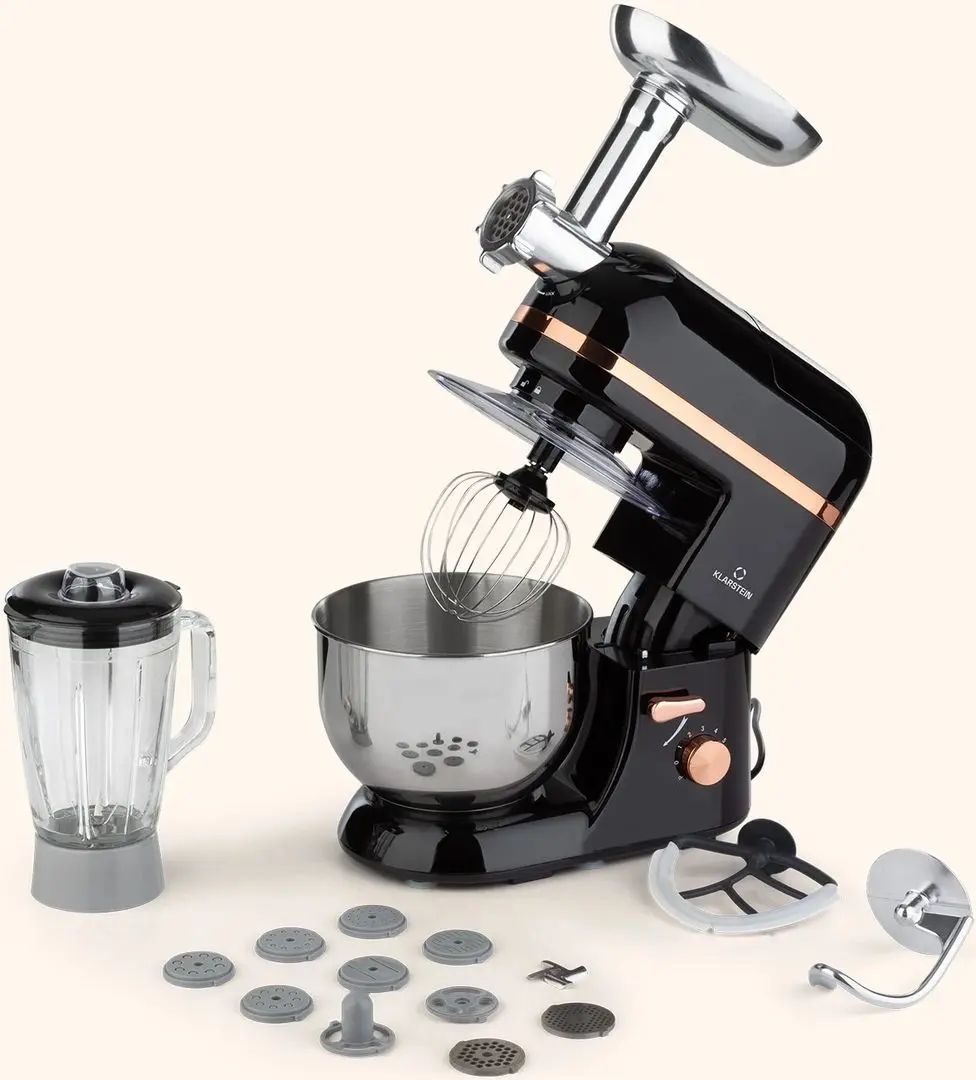 Robot de bucatarie 3in1 Klarstein Lucia Elegance (Black)