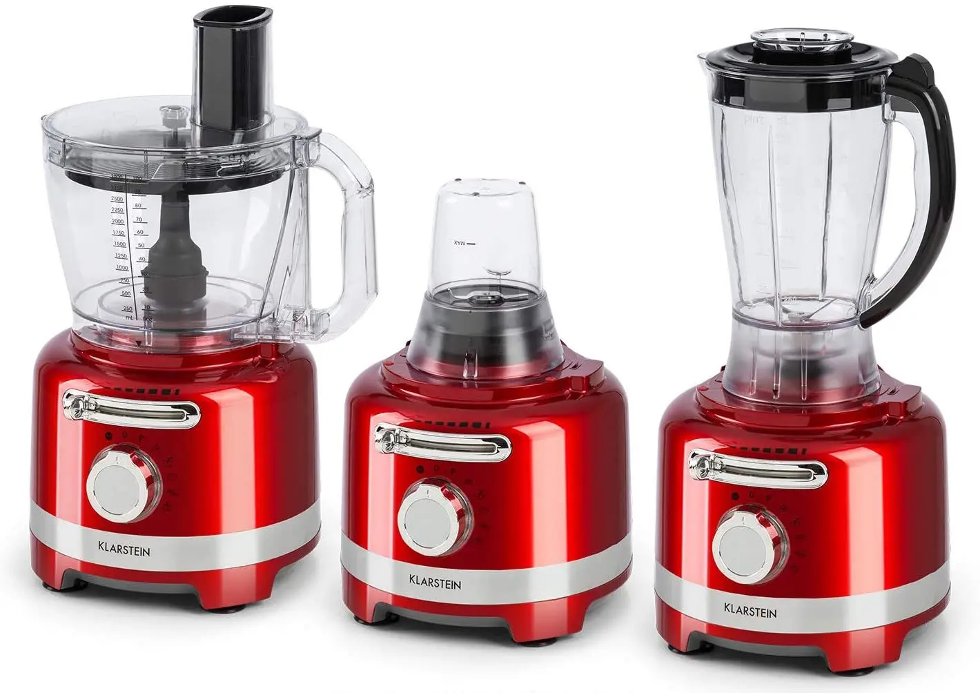 Robot de bucatarie Klarstein Luca (Red)