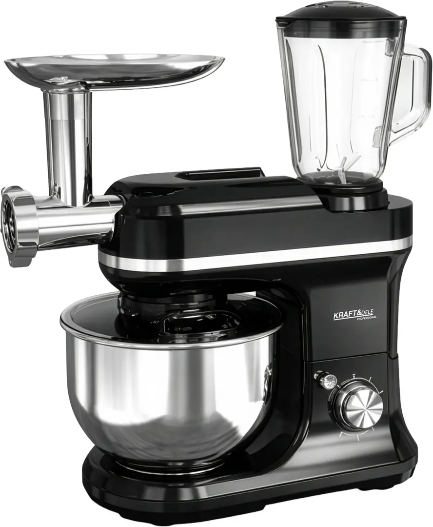 Robot de bucatarie Kraft&Dele KD4227 (Black)