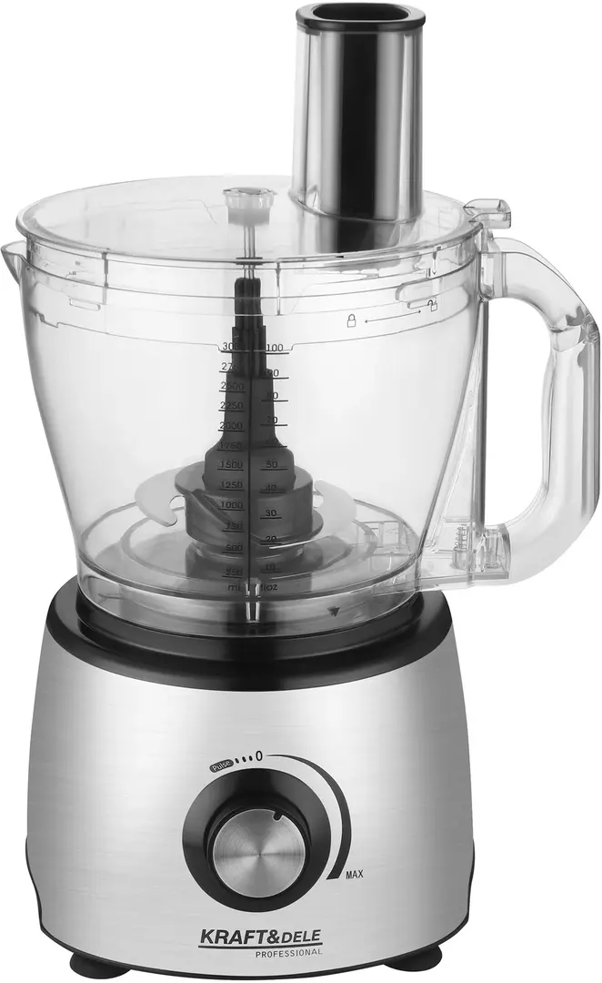 Robot de bucatarie Kraft&Dele KD4250 (Inox/Black)