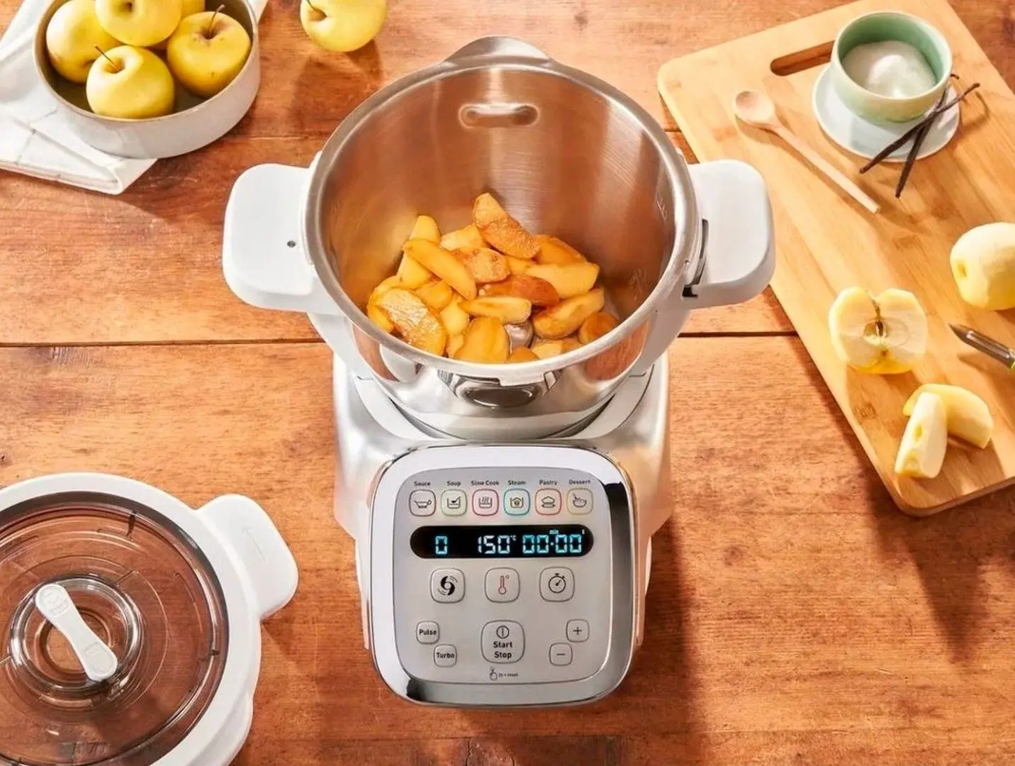 Robot de bucatarie Moulinex Companion HF806E30D (White/Inox)