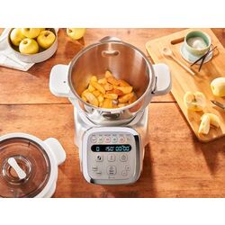 Robot de bucatarie Moulinex Companion HF806RECE (White/Inox) Thumb