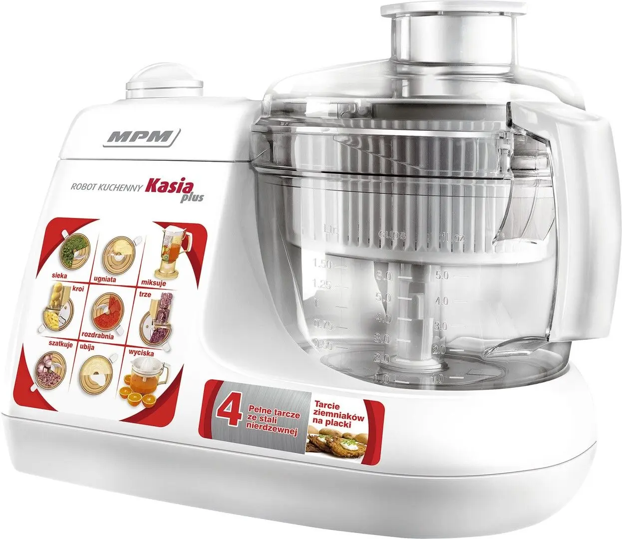 Robot de bucatarie MPM Kasia MRK-11 (White)