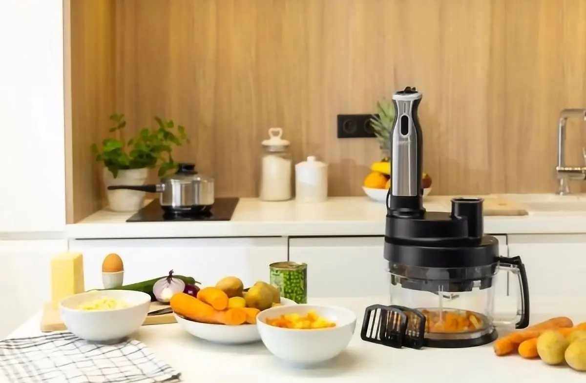 Robot de bucatarie MPM MRK-17 (Black/Silver)