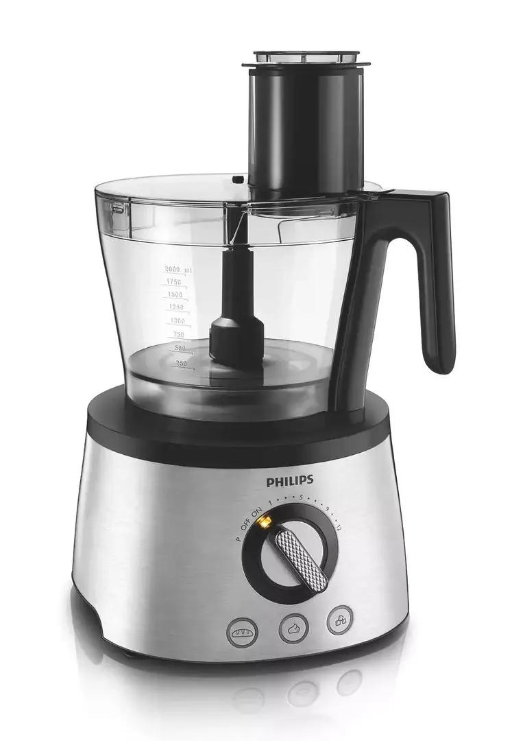 Robot de bucatarie Philips HR7778/00 (Black/Silver)
