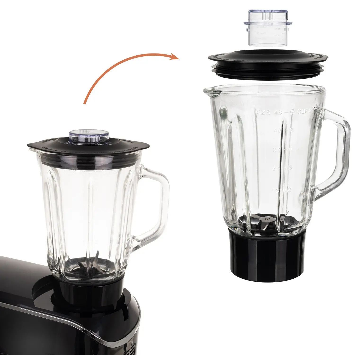 Robot de bucatarie Ruhhy 25728 (Black) - 3