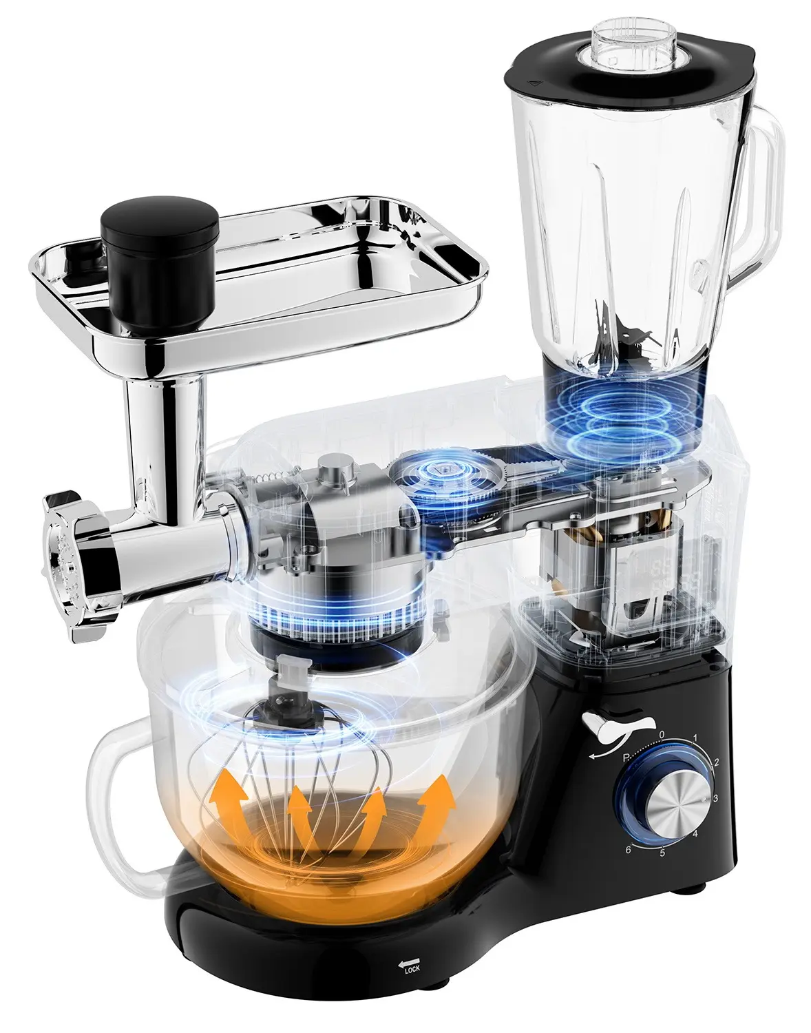 Robot de bucatarie Ruhhy 25728 (Black) - 10