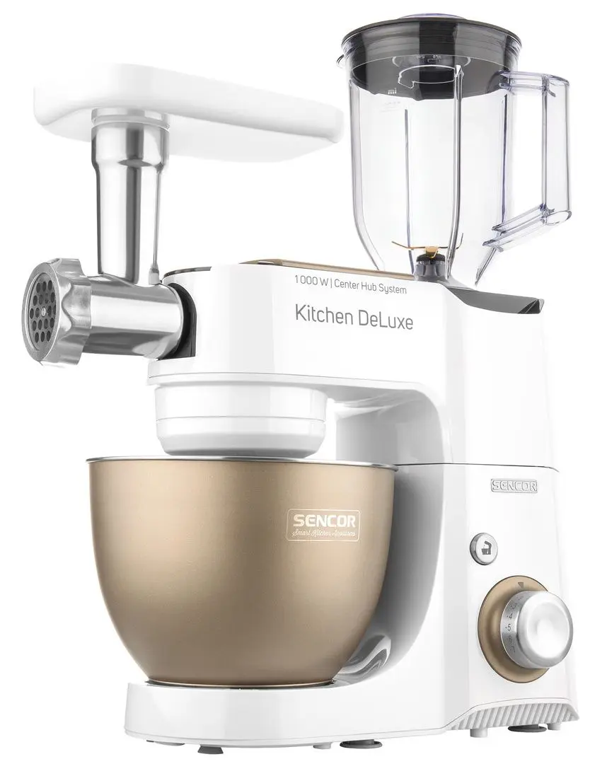 Robot de bucatarie Sencor STM 4467CH (White/Champagne)
