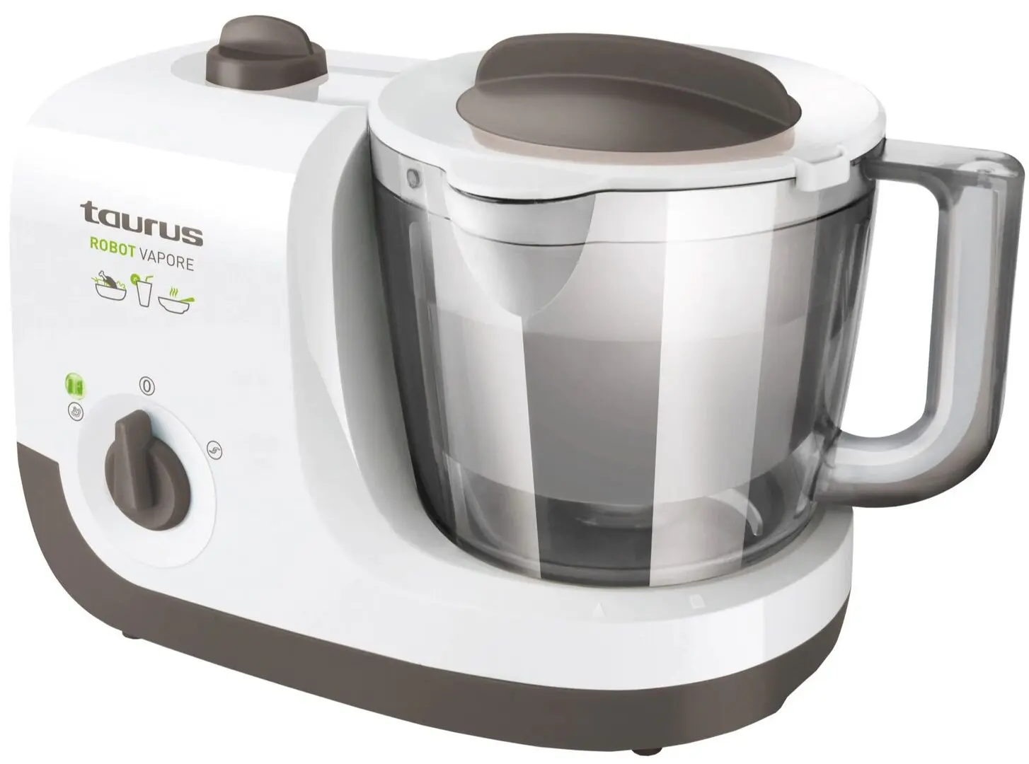 Robot de bucatarie Taurus Robot Vapore (White/Gray)