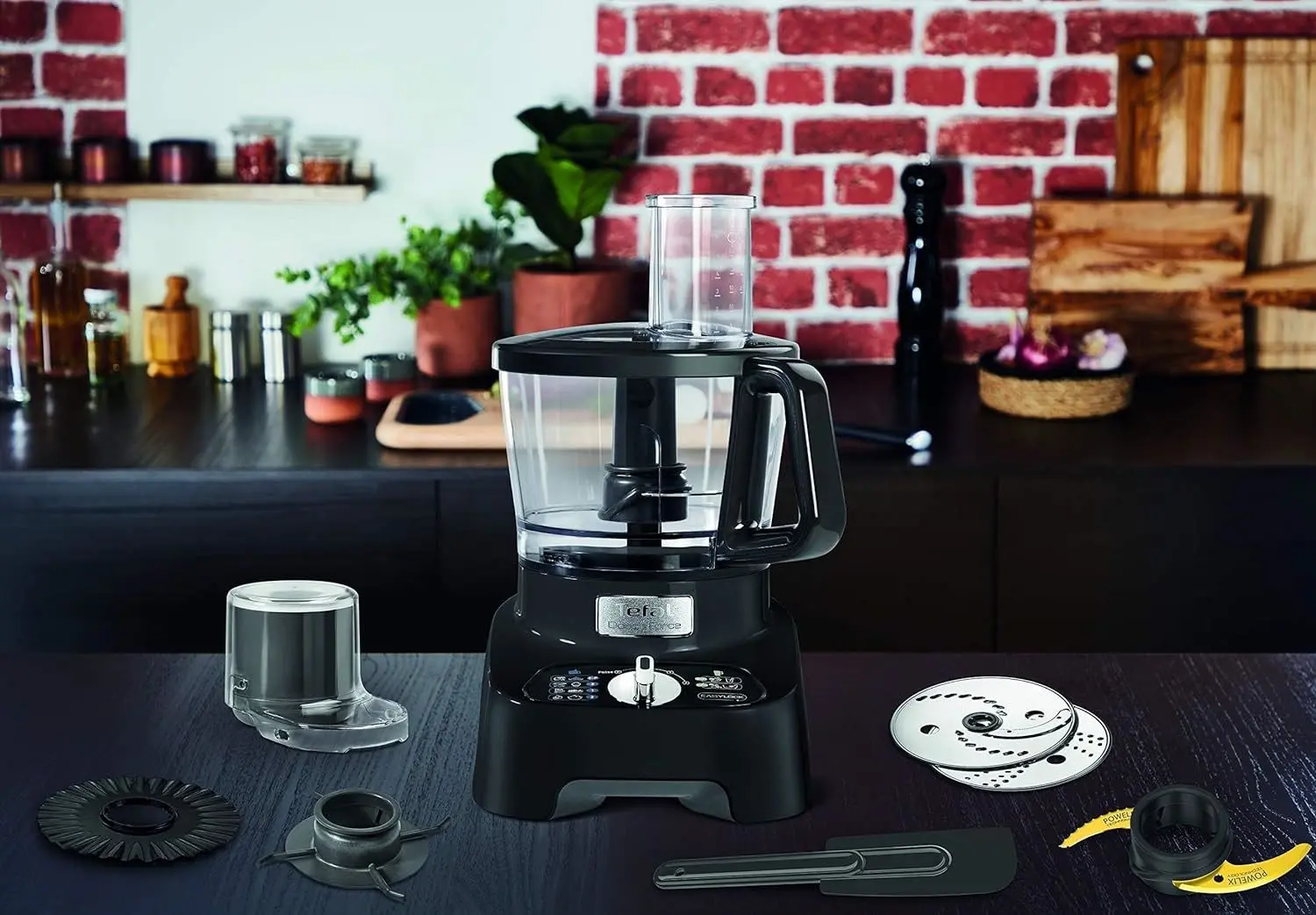 Кухонный комбайн Tefal Double Force DO821 (Black)