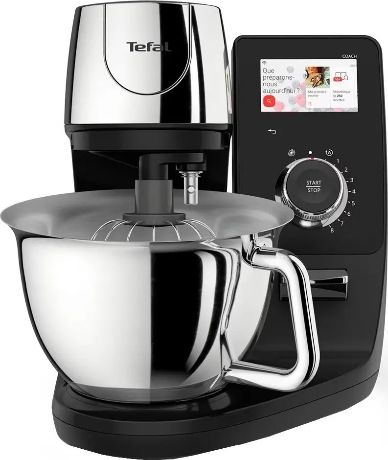 Robot de bucatarie Tefal I-Coach Touch QB951837 (Black/Silver)