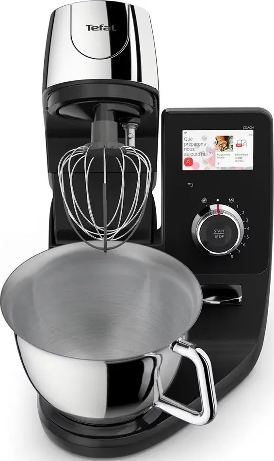 Robot de bucatarie Tefal I-Coach Touch QB951837 (Black/Silver)