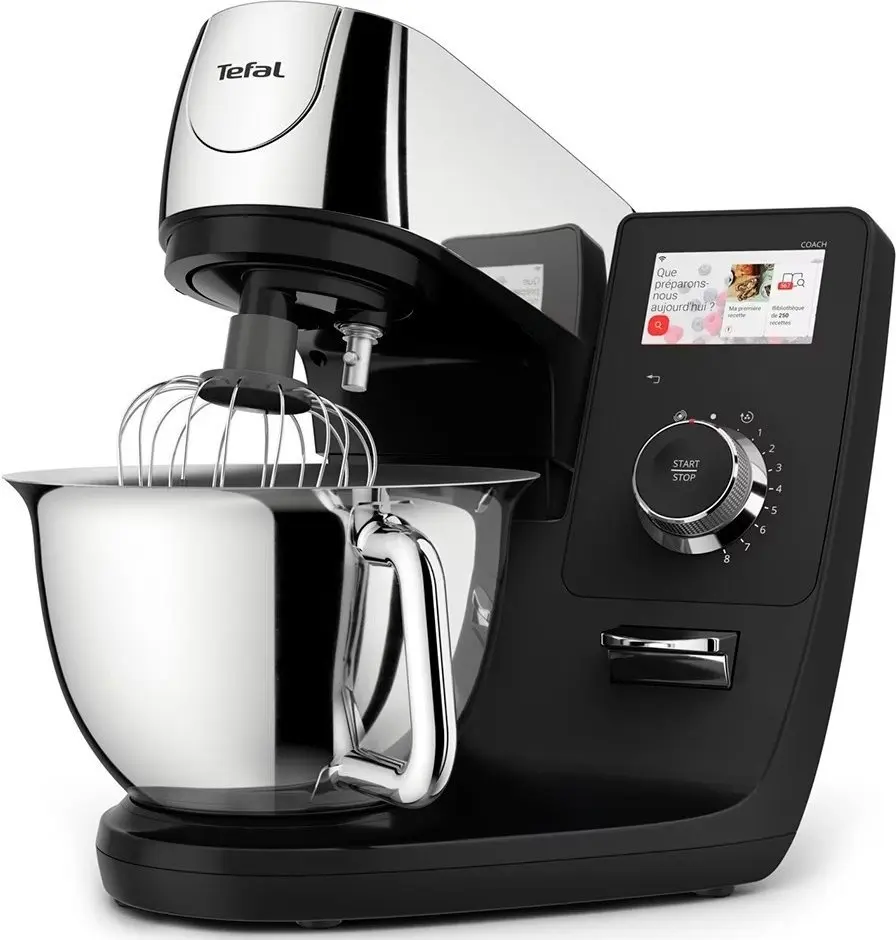 Robot de bucatarie Tefal I-Coach Touch QB951837 (Black/Silver)