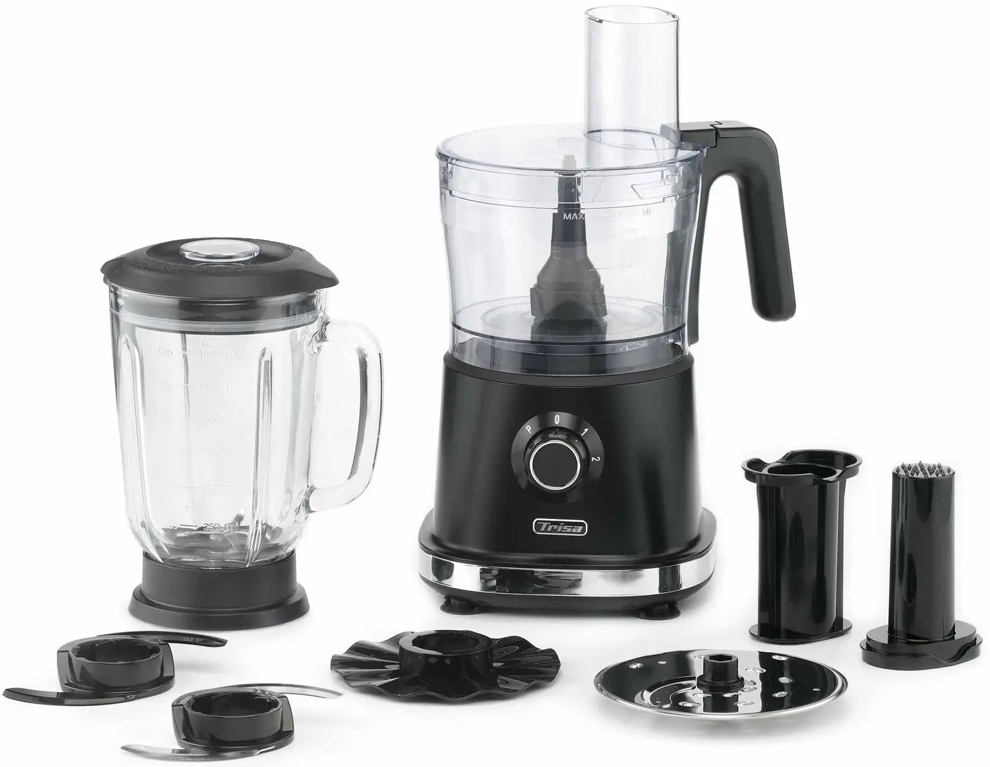 Robot de bucatarie Trisa Stir n' Slice 6942.4212 (Black)