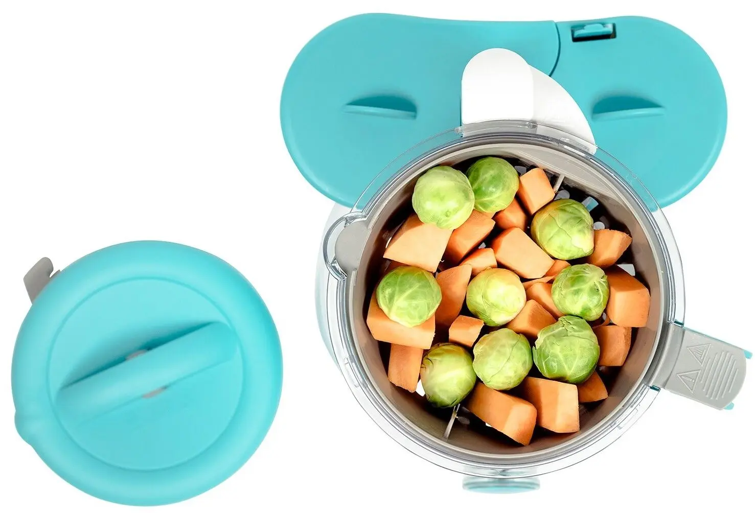 Robot de bucatarie U-Grow U050-FP (White/Blue)