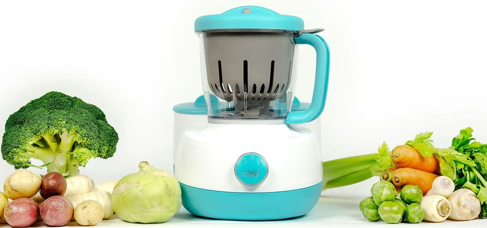 Robot de bucatarie U-Grow U050-FP (White/Blue)