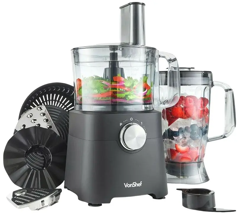 Кухонный комбайн VonShef 2000112 (Black)