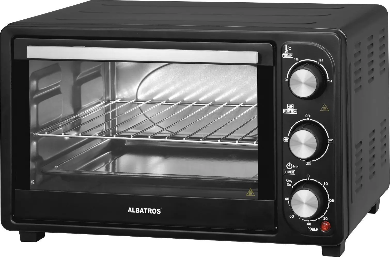 Cuptor electric Albatros A23B2 (Black)