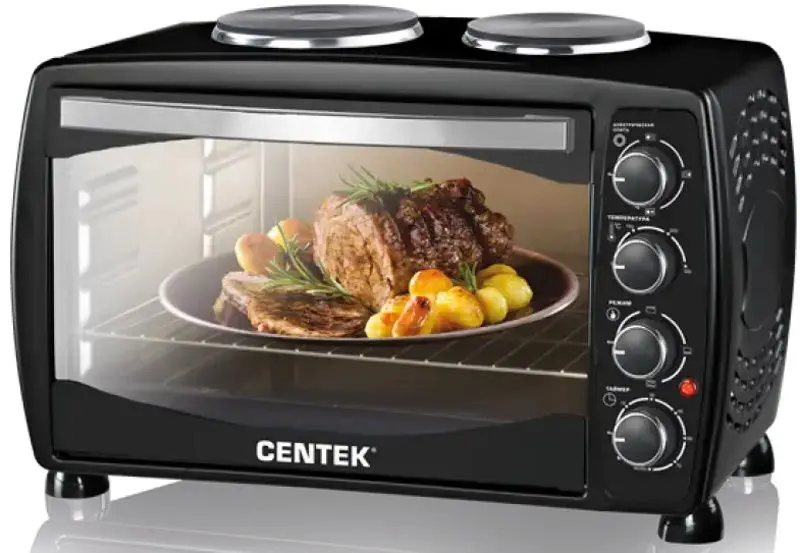 Cuptor electric Centek CT-1531-42 Plate (Black)