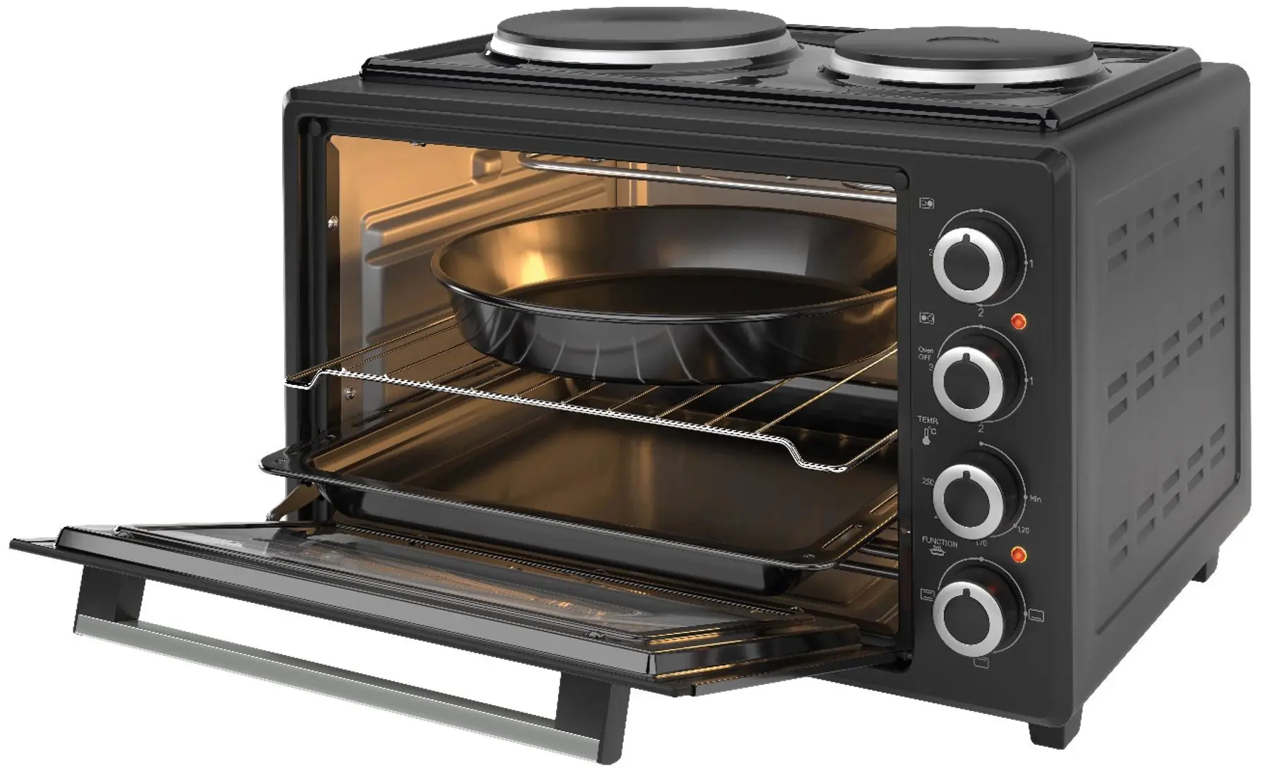 Cuptor electric ECG ETH 3501B (Black)