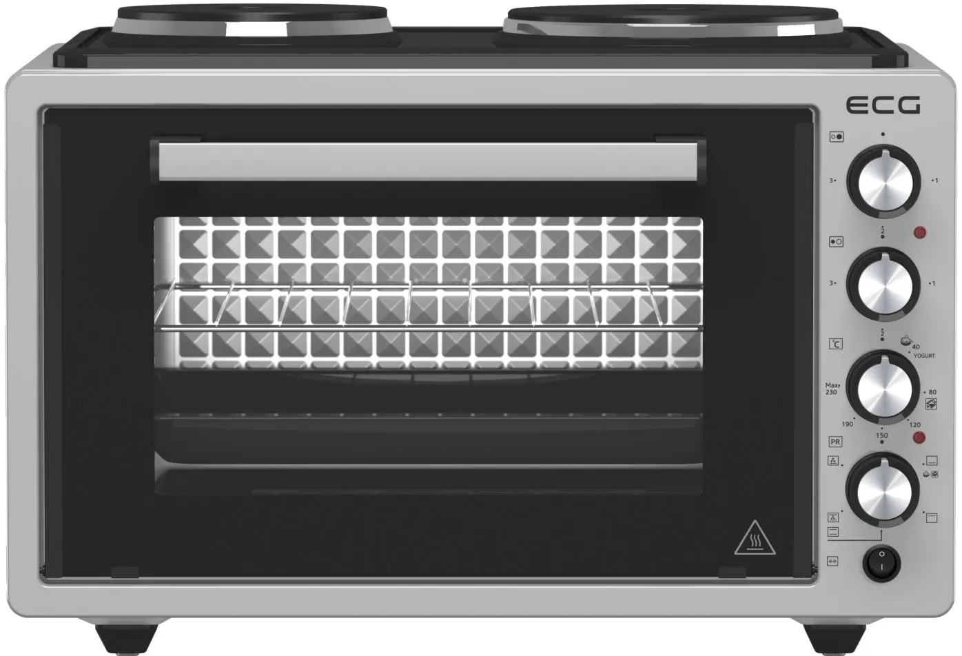 Электропечь ECG ETH 3701G (Inox)