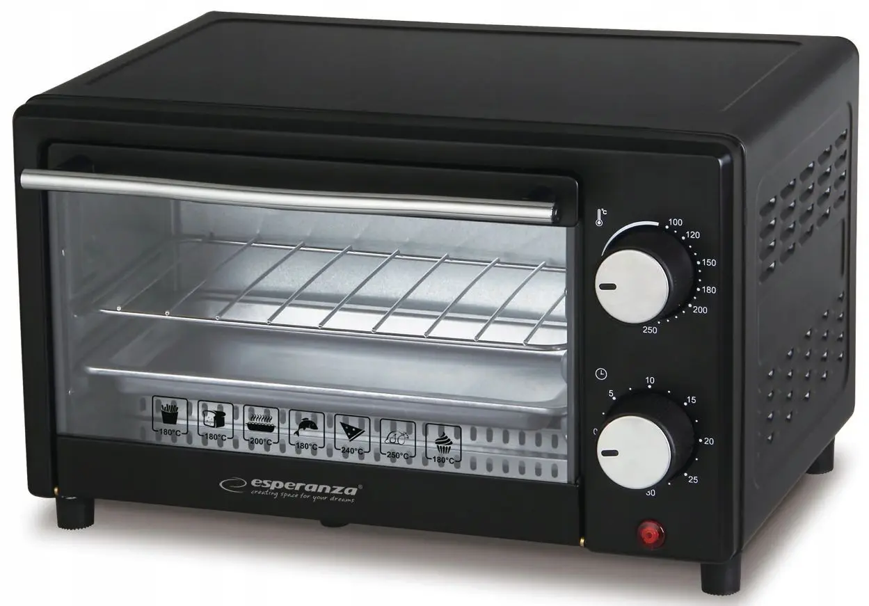 Мини-электропечь Esperanza Calzone EKO004 (Black)