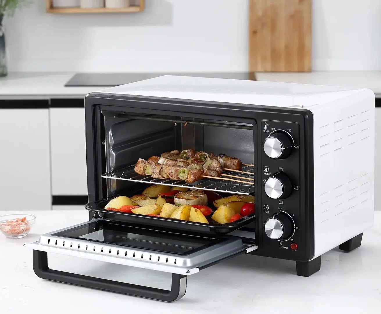 Cuptor electric Homcom 800-083V90WT (White)