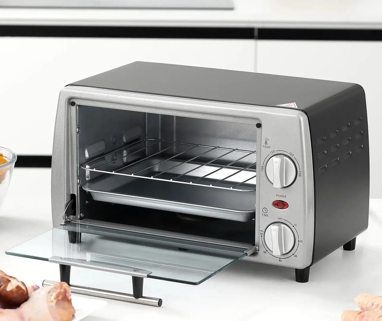 Cuptor electric Homcom 800-084 (Silver)