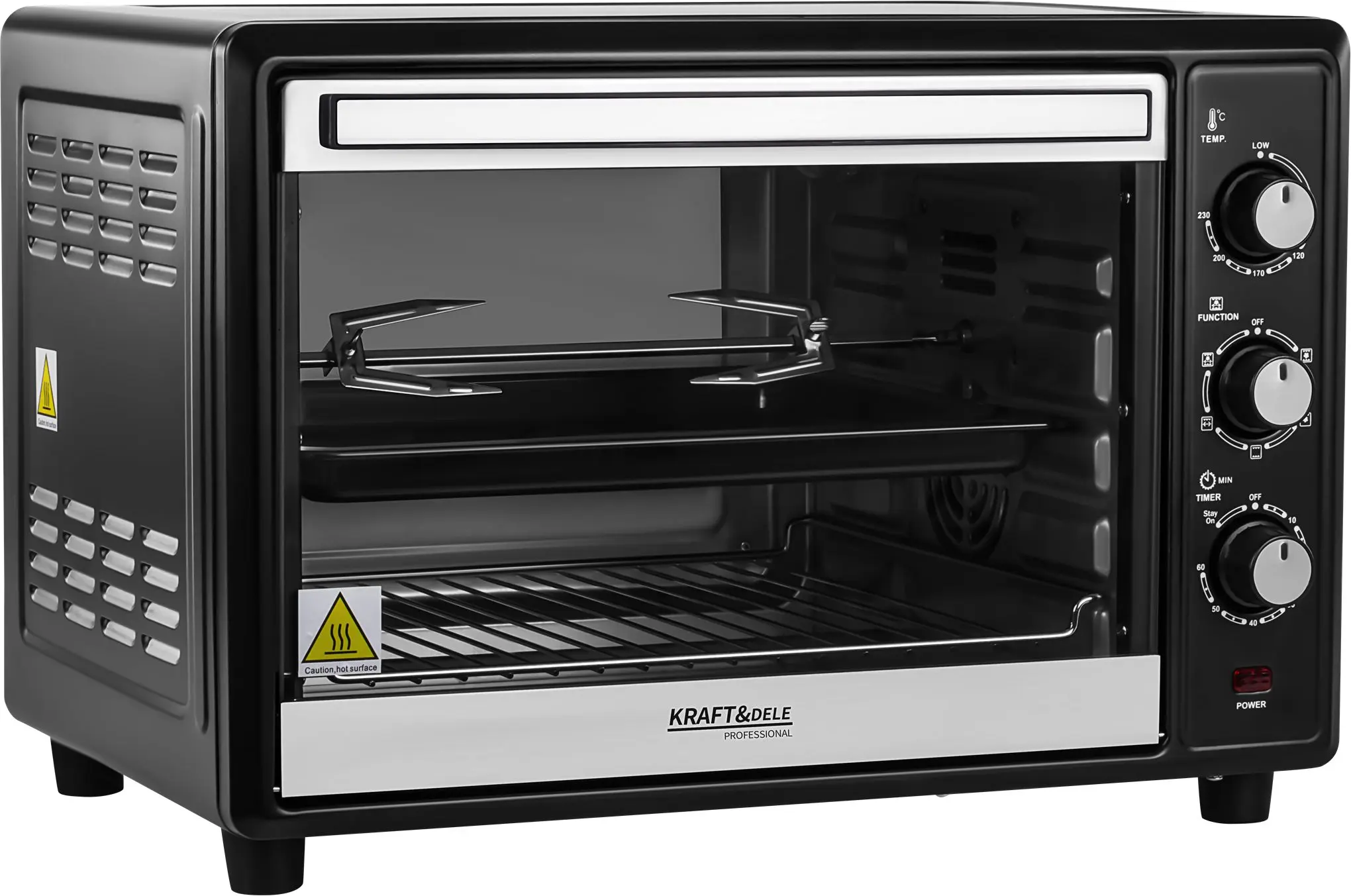 Электропечь Kraft&Dele KD4134 (Black) - 2