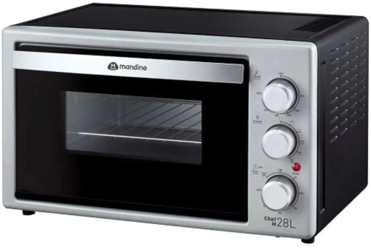 Cuptor electric Mandine MTO280-18 (Black/Inox)