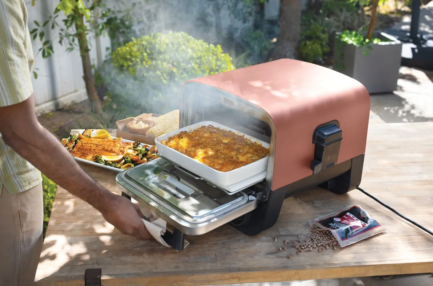 Cuptor electric Ninja OO101EU (Inox/Red)