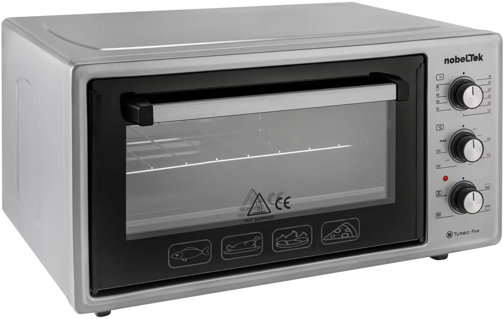 Электропечь NobelTek NLT FSO48X (Inox) - 2