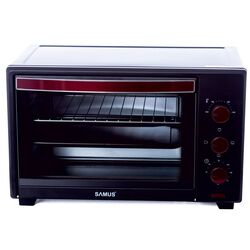 Cuptor electric Samus CS-35B2 (Black/Red)