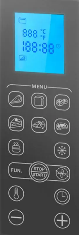 Cuptor electric Samus CSD-45BRC2 (Black)