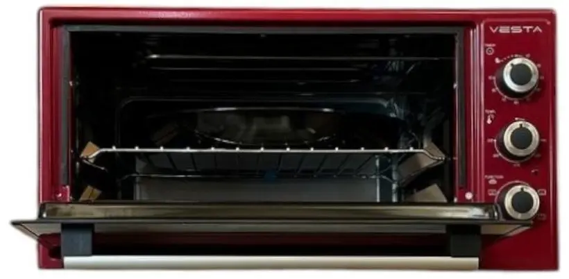 Электропечь Vesta KSF-50CTL/R (Red) - 2