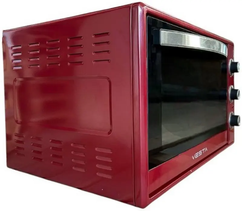 Электропечь Vesta KSS-70CTL/R (Red) - 3