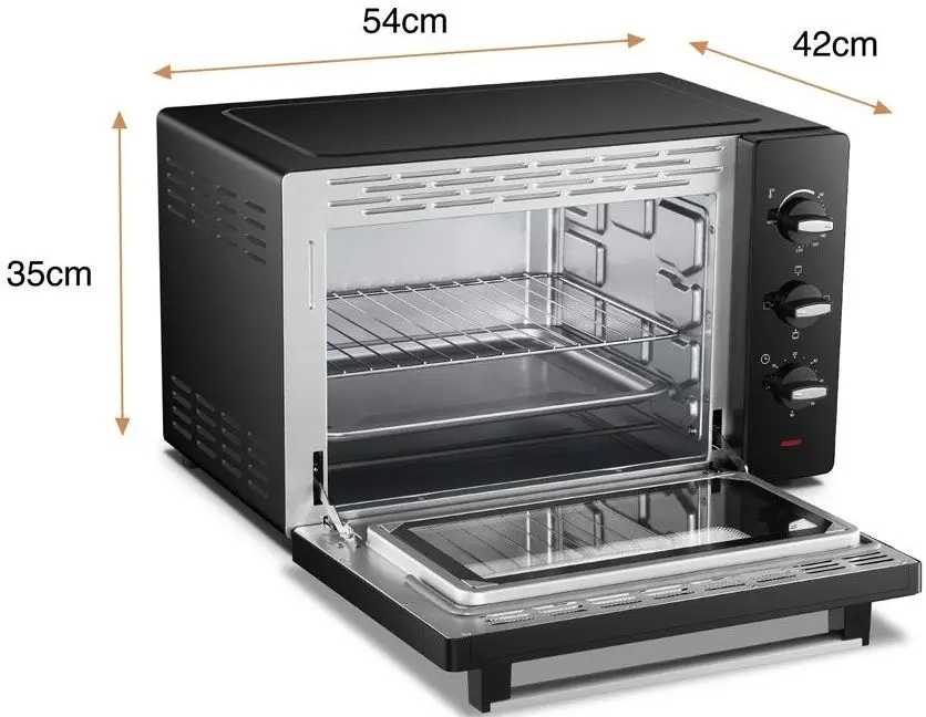 Cuptor electric VonShef 38L 2000144 (Black)