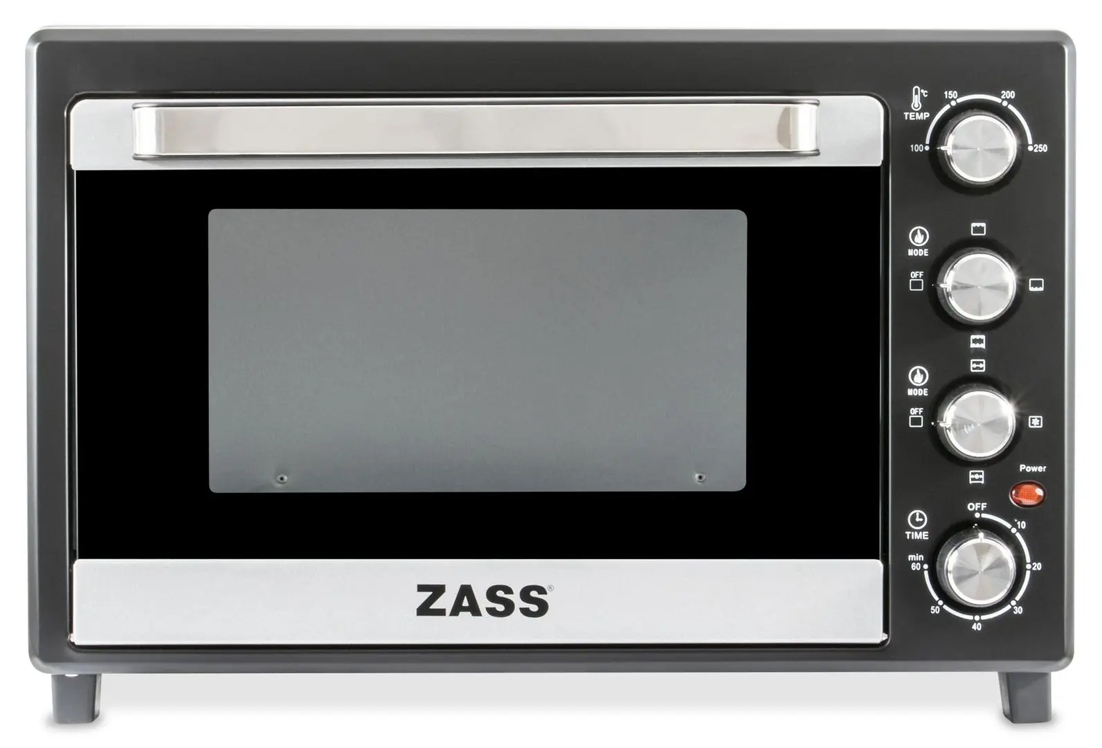 Электропечь Zass ZEO 45 CR (Black)