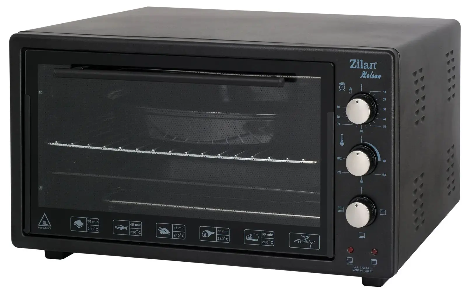 Электропечь Zilan Helson ZLN3130 (Black)