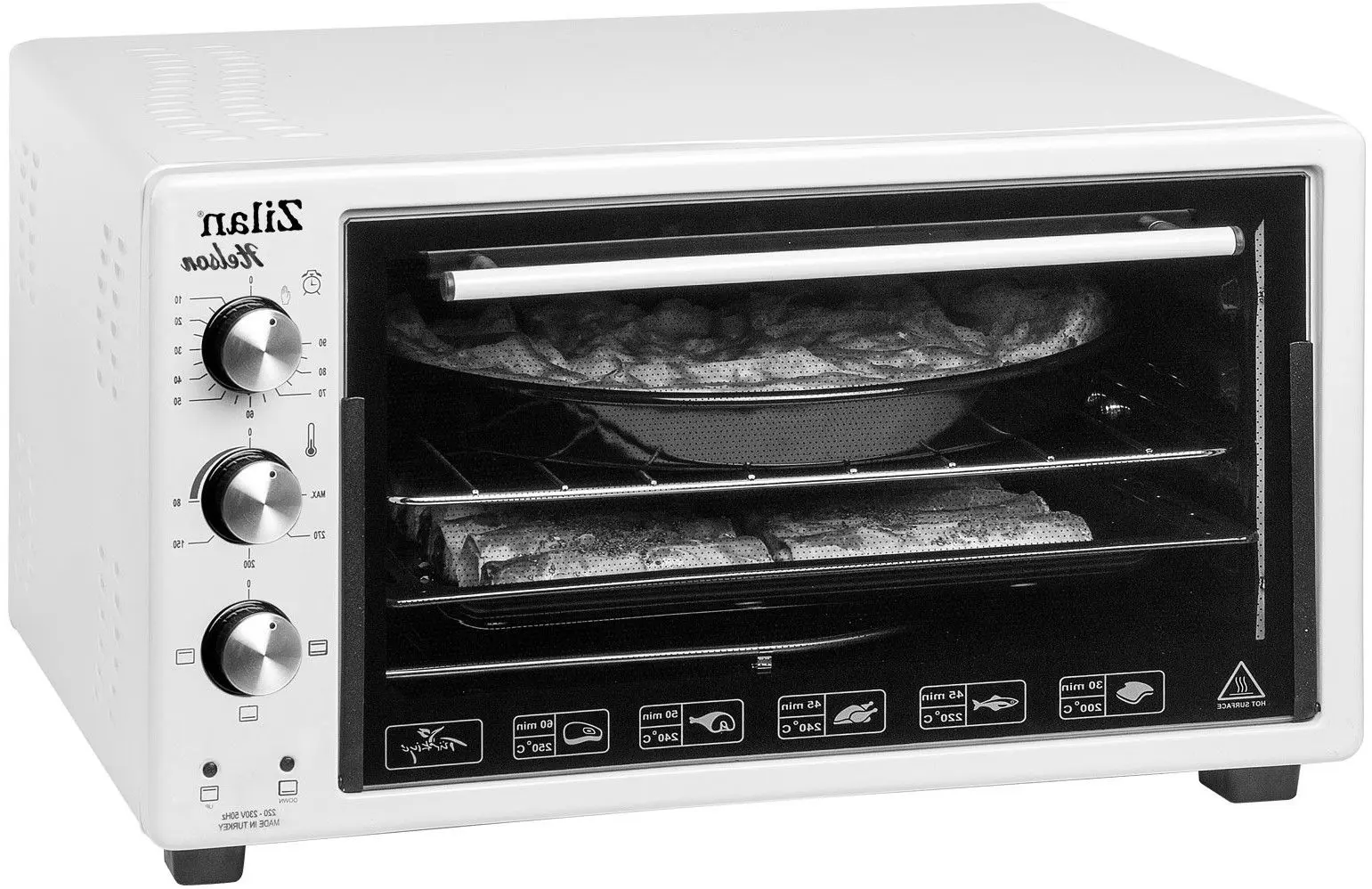 Cuptor electric Zilan Helson ZLN3130 (Grey)