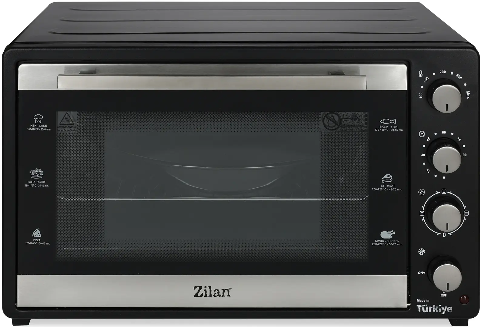 Электропечь Zilan ZLN3480 (Black)