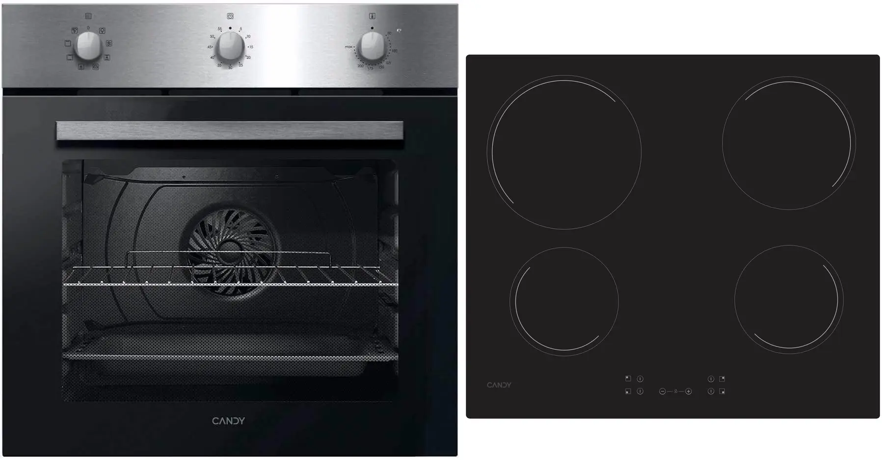 Комплект встраиваемой бытовой техники Candy F CP602X/ECH64CC (Black)