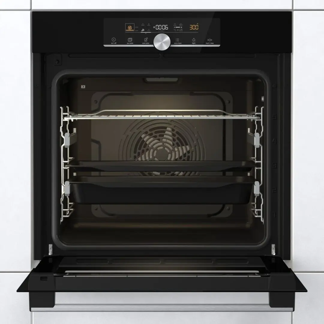 Комплект встраиваемой бытовой техники Gorenje BOSX6747A01BG + G642AB (Black/Inox) - 5